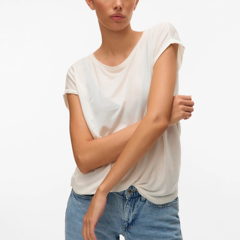 EUC Aware Classic White Women's Tee